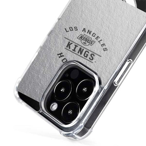 NHL Los Angeles Kings Black Text iPhone 15 Pro MagSafe Case